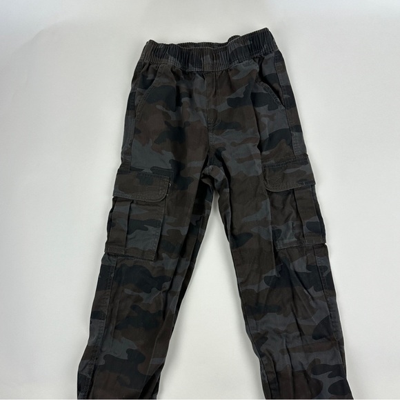 Childrens Place Cargo Pants Boys Size 10 Gray Camo - Picture 3 of 10